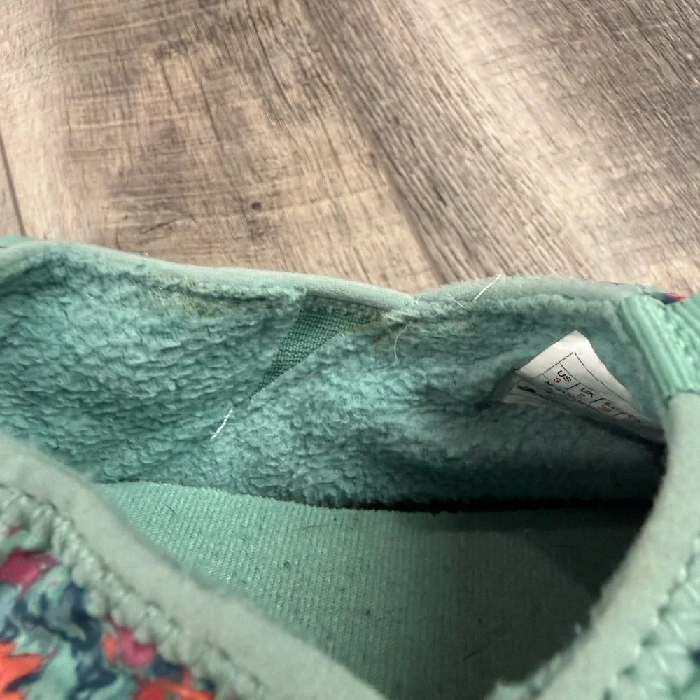 North Face Kids Teal Floral‎ Shoes